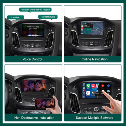 Wireless CarPlay Android Auto Retrofit Kit for Ford Sync2-NEW