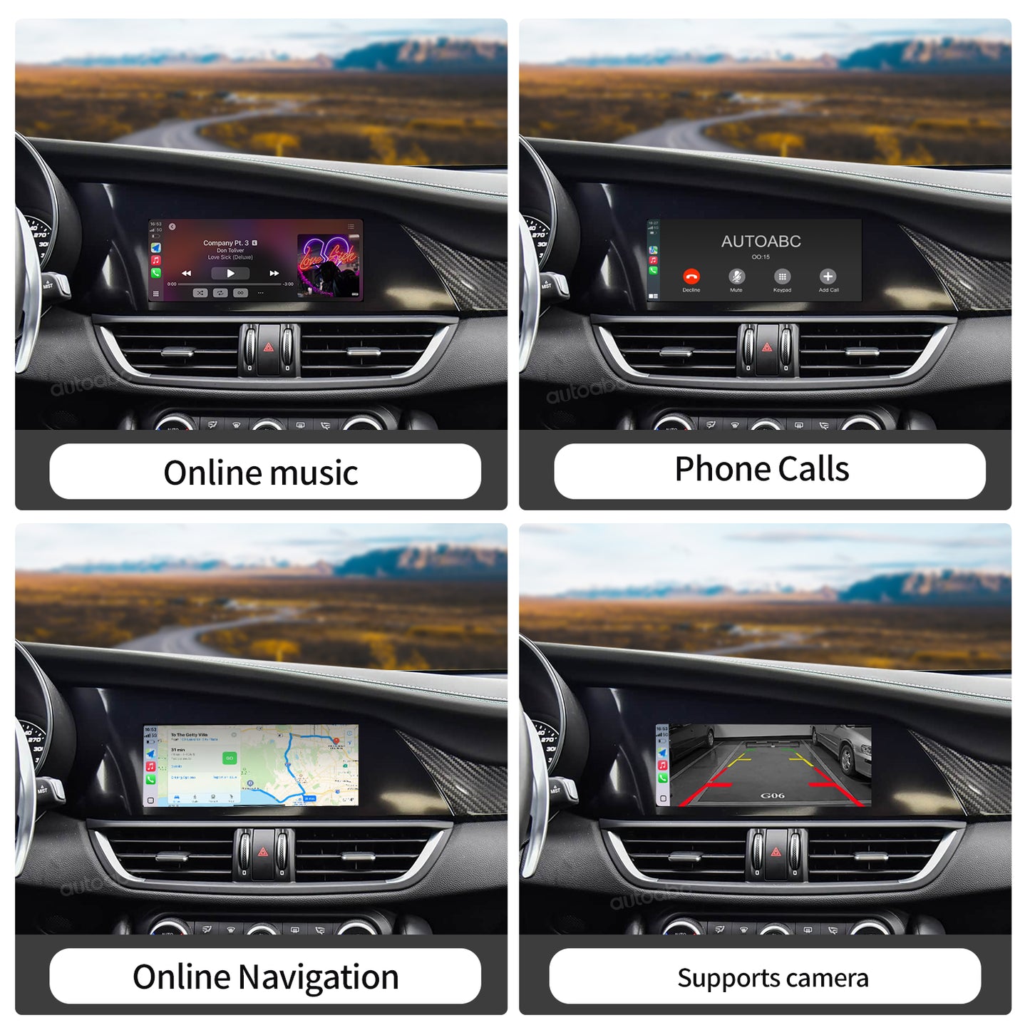 Wireless CarPlay&Android Auto Module For Alfa Romeo