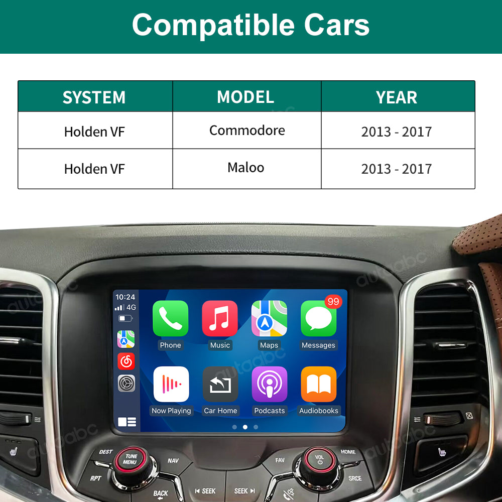 Wireless CarPlay&Android Auto Module For Holden VF