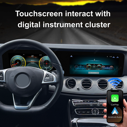 12.3" Panoramic Dual Screen Digital Cockpit for Mercedes-Benz W213