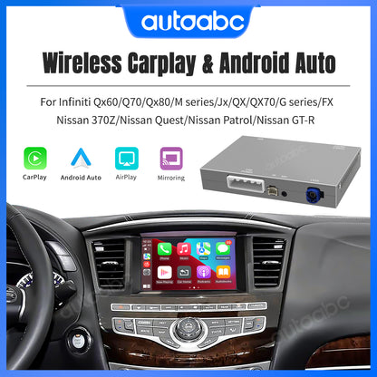 Wireless Carplay Android Auto For Infiniti/Nissan