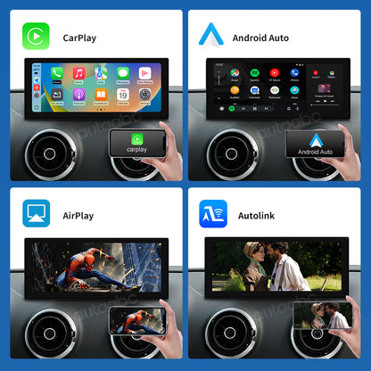 10.25" Linux Screen For Audi A3/S3 Wireless CarPlay Android Auto