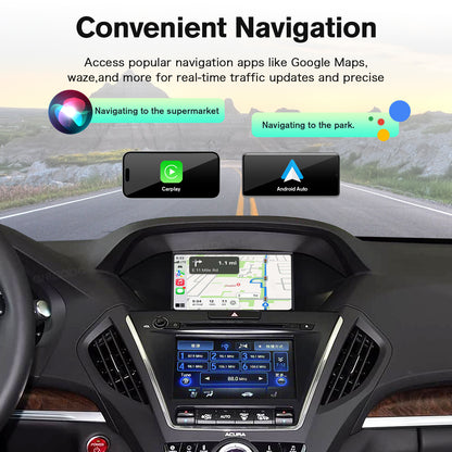 Wireless CarPlay Android Auto Module for Acura Dual-Screen