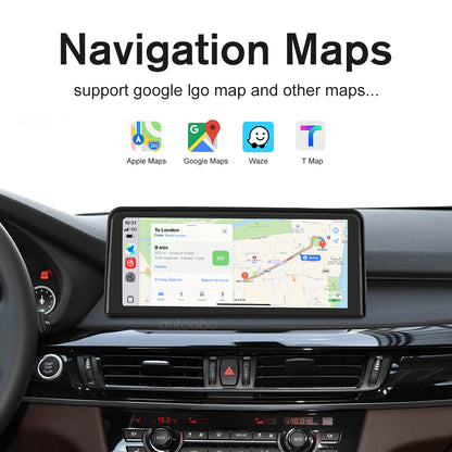 10.25" Linux Screen for BMW X5/X6 E70/E71 with NBT Wireless CarPlay Android Auto