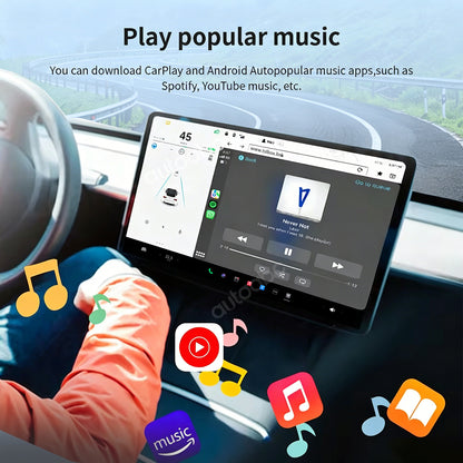 Wireless Browser Android Smart Ai Box Adapter For Tesla