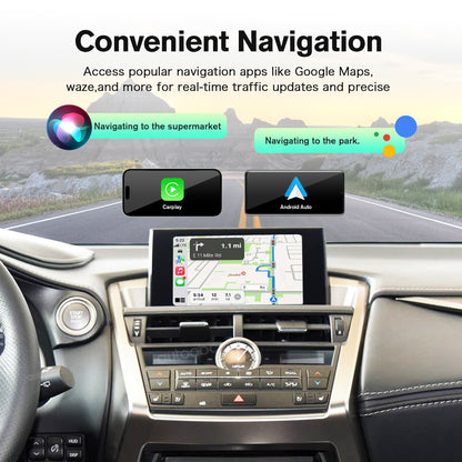 Wireless Carplay & Android Auto Retrofit Kit interface for Lexus