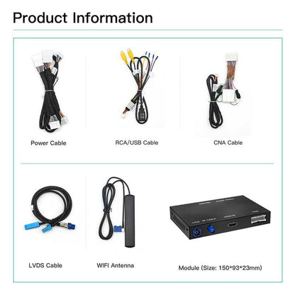 Wireless Carplay &Android Auto Retrofit Kit Decoder for Lexus - AUTOabc