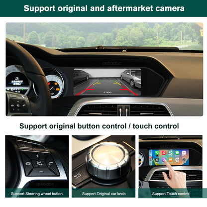 8.8“ Linux screen for Mercedes Benz C Class NTG4.5 Wireless CarPlay Android Auto