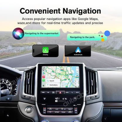 Wireless Carplay & Android Auto for Toyota Land Cruiser LC200 2016-2020