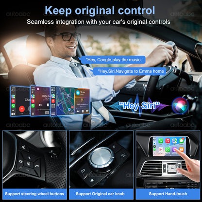 Wireless Carplay Android Auto for Mercedes Benz NTG4.5 with Becker