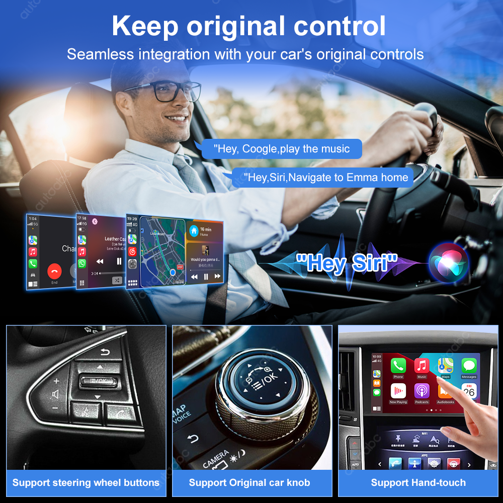 Wireless Carplay Android Auto Interface For Infiniti