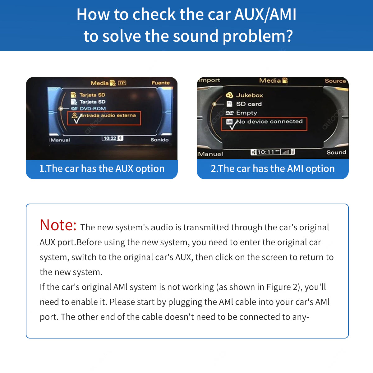 12.3" Linux Screen For Audi Q5L MIB/MIB2 Wireless CarPlay Android Auto