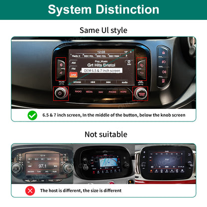 Wireless CarPlay&Android Auto Module For Fiat