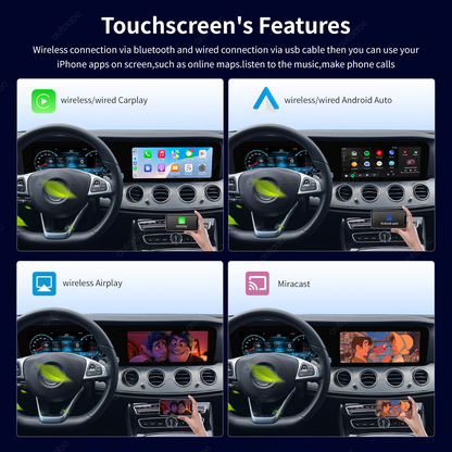 12.3" Panoramic Dual Screen Digital Cockpit for Mercedes-Benz W213