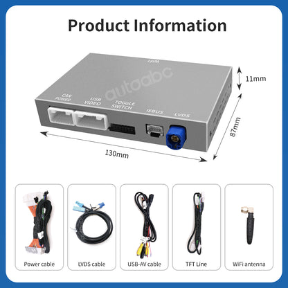 Wireless Carplay & Android Auto for Toyota Crown 2015-2019