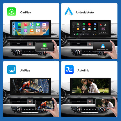 12.3" Linux Screen For Audi A4/A5 MIB3 Wireless CarPlay Android Auto