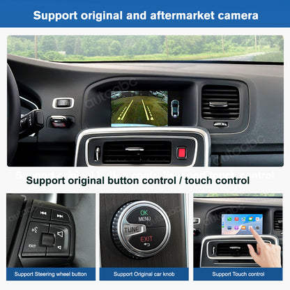 7" Linux Screen For Volvo Wireless CarPlay Android Auto