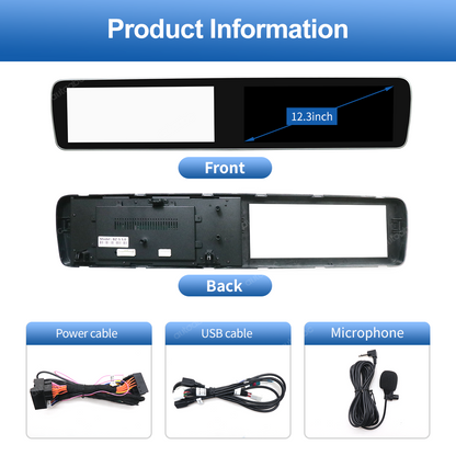 12.3" OEM Style CarPlay Screen for Mercedes-Benz S W222 NTG5.0