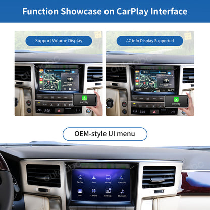 Wireless Carplay & Android Auto for Lexus LX570 2012-2015