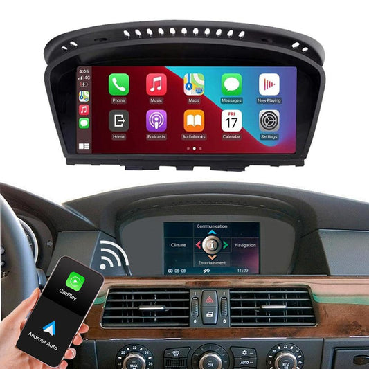 8.9'' Linux screen for BMW 3/5er E60~E93 CCC Wireless CarPlay Android Auto - AUTOABC