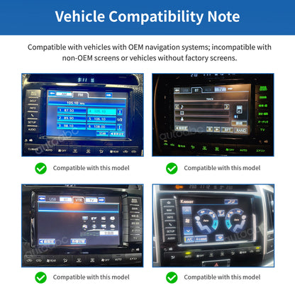 Wireless Carplay & Android Auto for Toyota Land Cruiser LC200 2013-2015