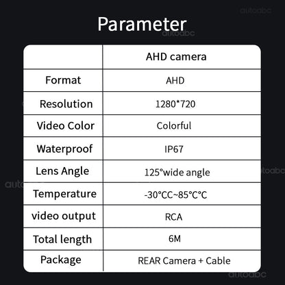 AHD Rear View Camera For Mercedes-Benz