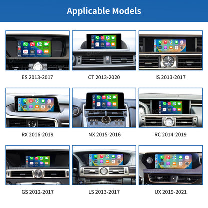 Wireless Carplay & Android Auto Retrofit Kit interface for Lexus