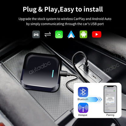 Wireless Browser Android Smart Ai Box Adapter For Tesla