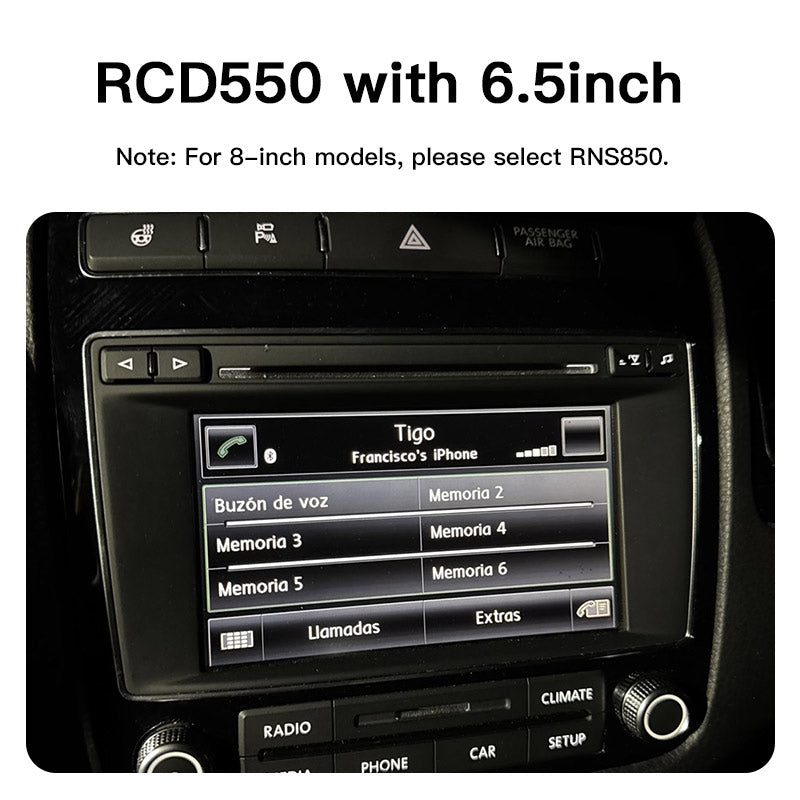 Wireless Carplay Android auto for Volkswagen Touareg 2010-2018