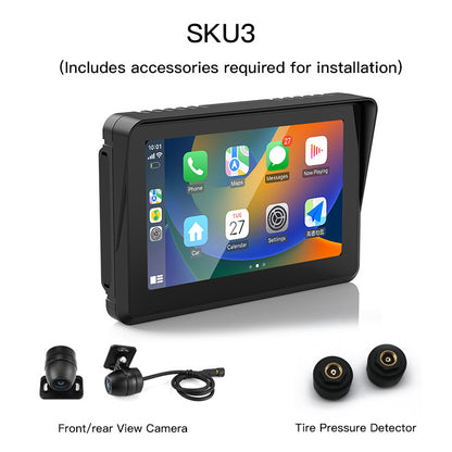 5inch Portable Touch screen for Motorcycle GPS navigation