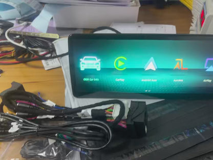 Linux Ultra-thin screen for Mercedes Benz C GLC with NTG5.0 Wireless CarPlay Android Auto