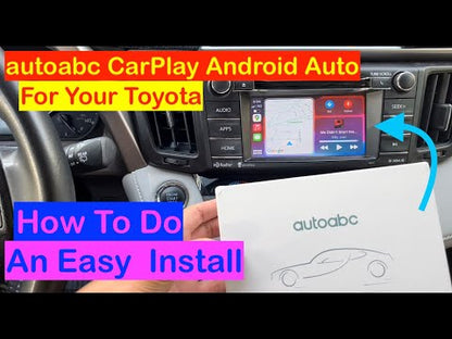 Wireless Carplay Android Auto interface for Toyota Touch2 & Entune2.0