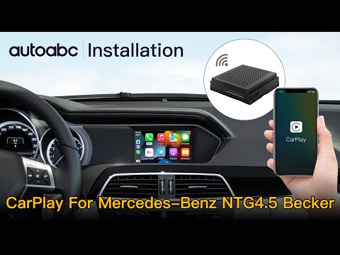 Wireless Carplay Android Auto for Mercedes Benz NTG4.5 Becker