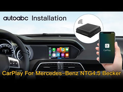 Wireless Carplay Android Auto for Mercedes Benz NTG4.5 Becker