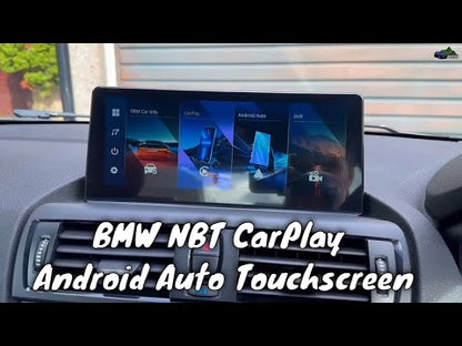 10.25'' BMW 1/2er F20 F21 2011-2016 NBT Linux Apple CarPlay Android Auto screen