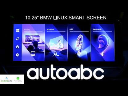 10.25" Linux Screen for BMW X1 E84 2009-2015 CIC System Wireless Carplay Android Auto