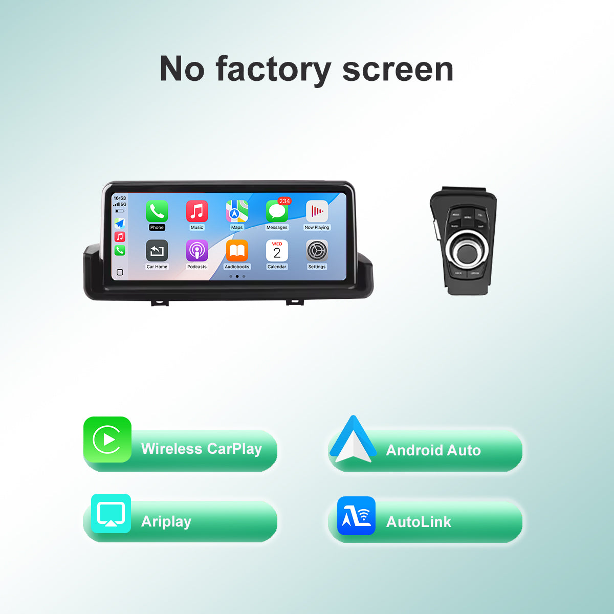 bmw グランツアラー　linux Android auto airplay 12.3'' Linux CarPlay Android Auto screen for BMW 3/4er F30~F36 (13
