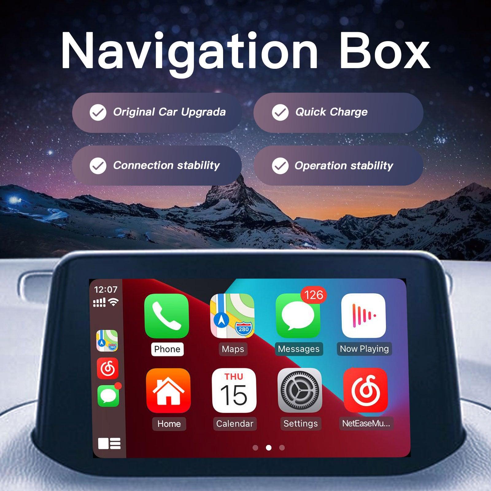 thumbnail image 2 of Wireless CarPlay Adapter For Mazda CX-9 2017 2018 2019 2020 2021 2022 2023 2024 2025, 2 In 1 Carplay Wireless Adapter, Convert Wired Carplay To 2 of 13