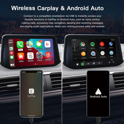 Wired/Wirless Carplay Android Auto Adapter USB HUB for Mazda - AUTOABC