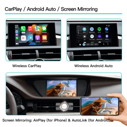 Wireless Carplay & Android Auto Retrofit Kit interface for Lexus - AUTOABC