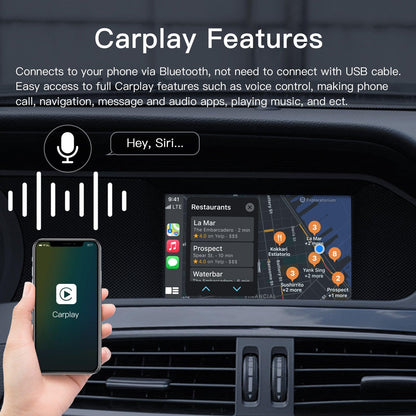 Wireless Carplay Android Auto for Mercedes Benz NTG4.5 Becker Module - AUTOABC