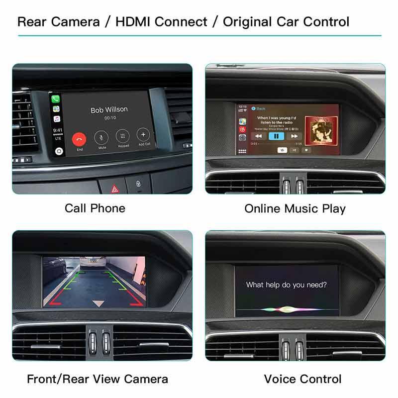 Wireless Carplay Android Auto Kits for Mercedes Benz NTG4.0/4.5/5.0/5.5 system - AUTOABC