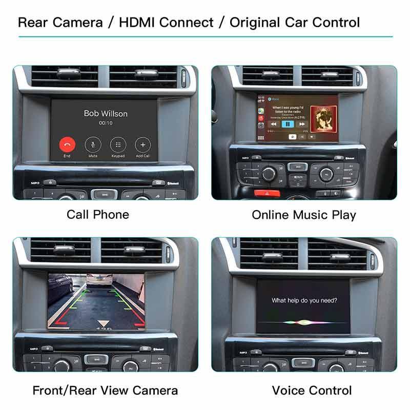 Wireless CarPlay Android Auto module For Peugeot/Citroen SMEG/NAC - AUTOABC