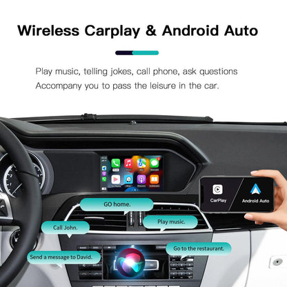 Wireless CarPlay&Android Auto adapter for Mercedes Benz 4.5/5.0 system - AUTOABC